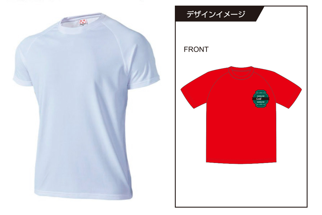 超軽量ドライラグランTシャツ